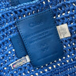 Chloe Summer Banana Hobo Bag In Raffia